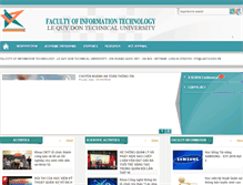 Tablet Screenshot of fit.lqdtu.edu.vn